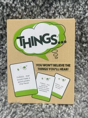 The Game Of Things by PlayMonster Edition Humor Party Card Game